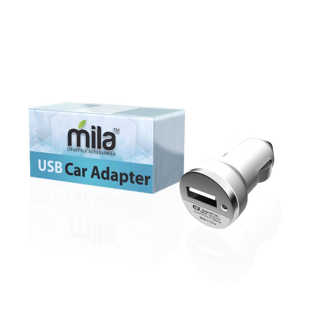 Car Adapter 12V, Compact - Pack of 12 from Mila Lifestyle Accessories