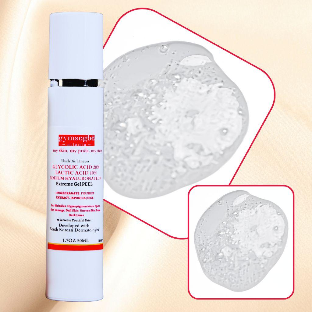 Thick As Thieves Pure Glycolic Acid Lactic Acid Extreme Gel Peel - 50ml from gymsegbë