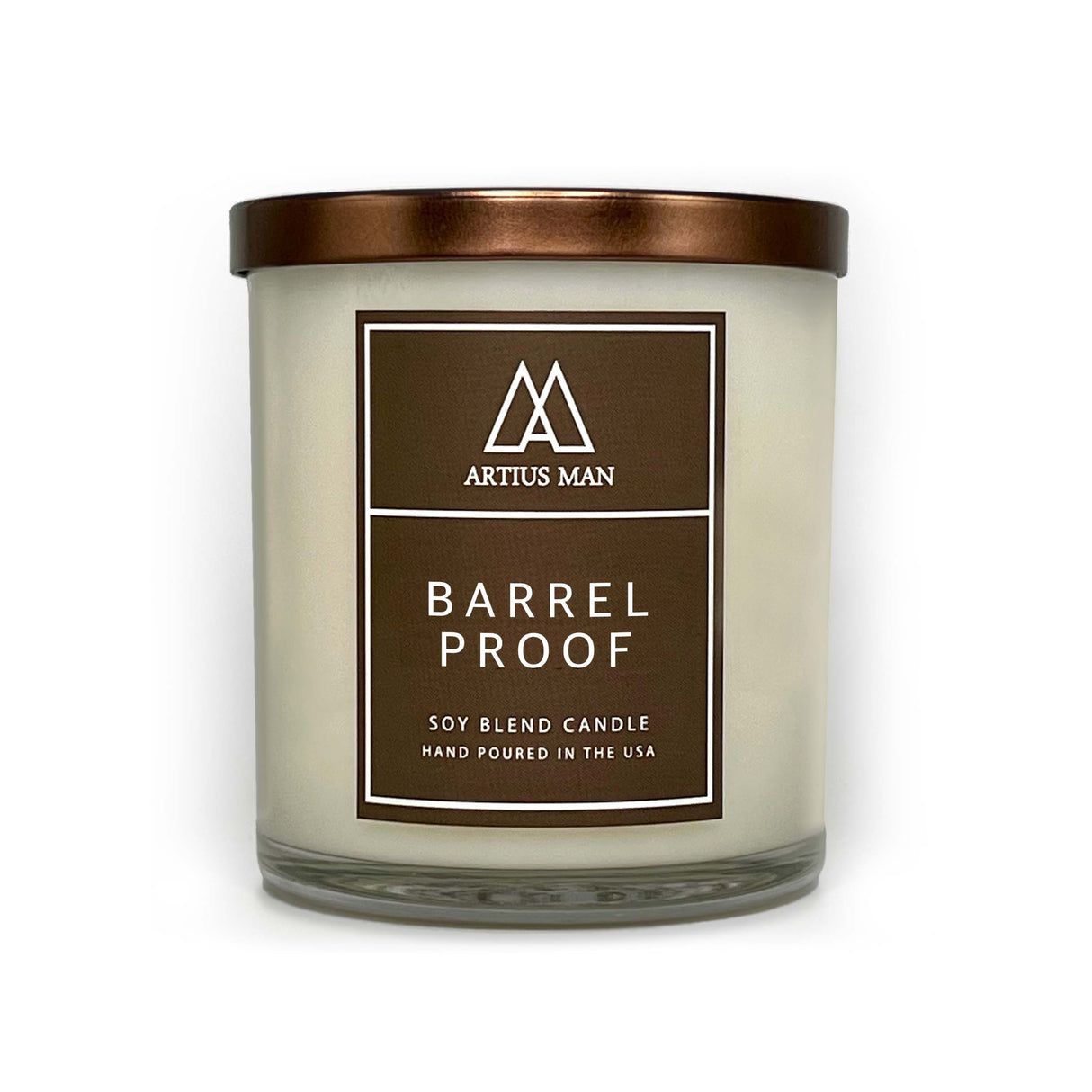Soy Blend Wood Wick Candle - Barrel Proof from Artius Man
