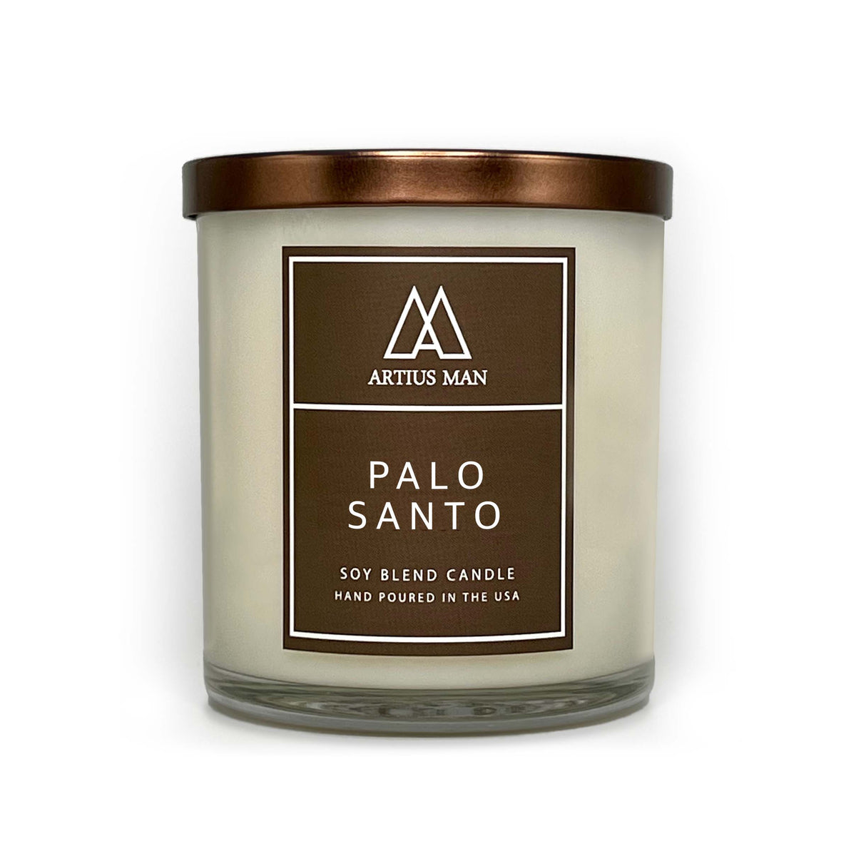 Soy Blend Wood Wick Candle - Palo Santo from Artius Man