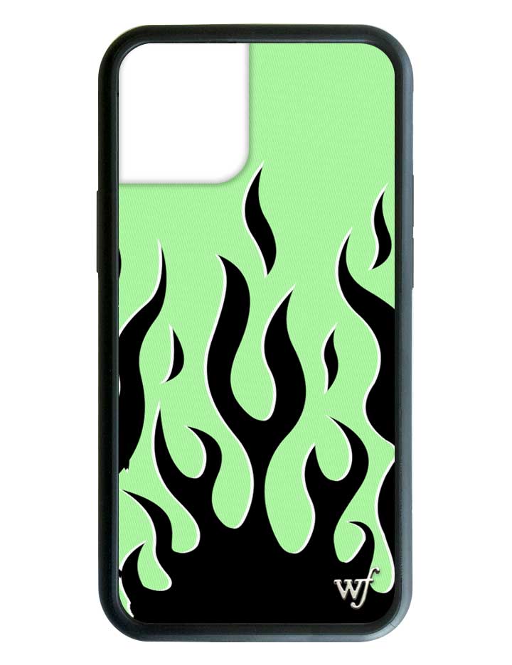 Flames | Neon iPhone Case from Wildflower Cases