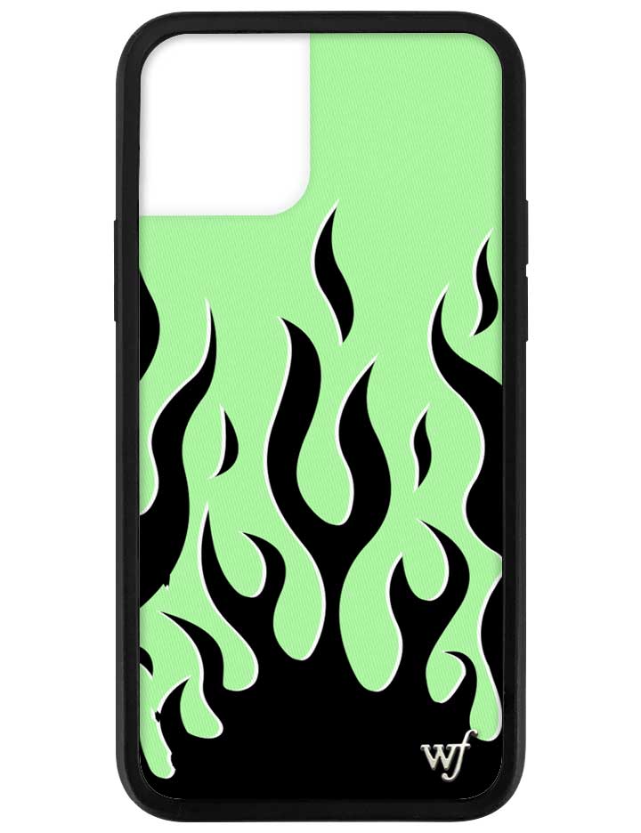 Flames | Neon iPhone Case from Wildflower Cases