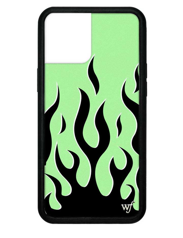 Flames | Neon iPhone Case from Wildflower Cases