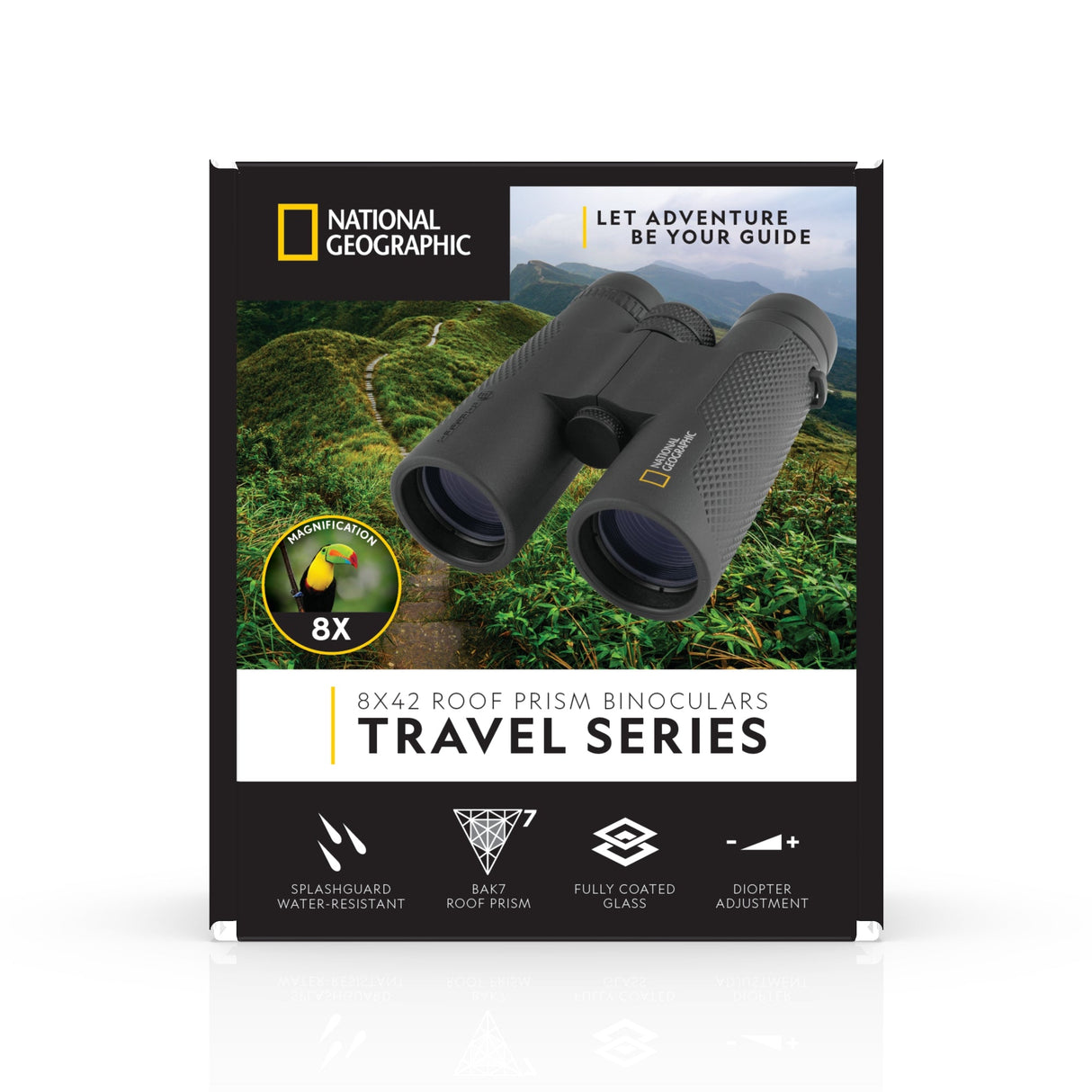 National Geographic 8x42 Binoculars - 80-00842CP from Explore Scientific