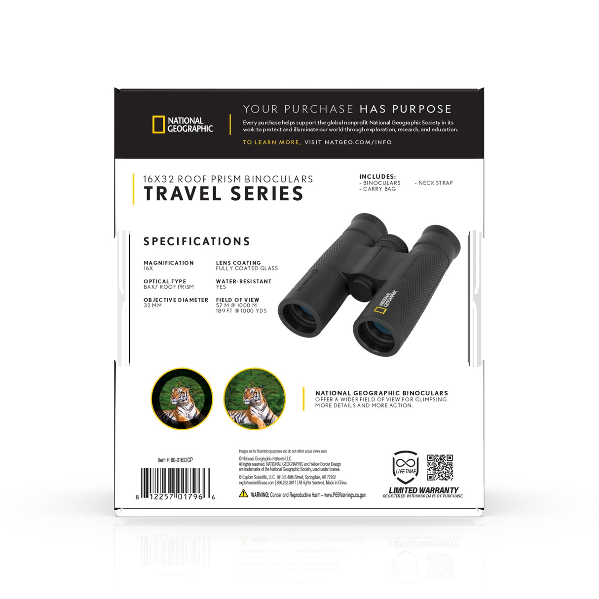 National Geographic 16x32 Binoculars from Explore Scientific