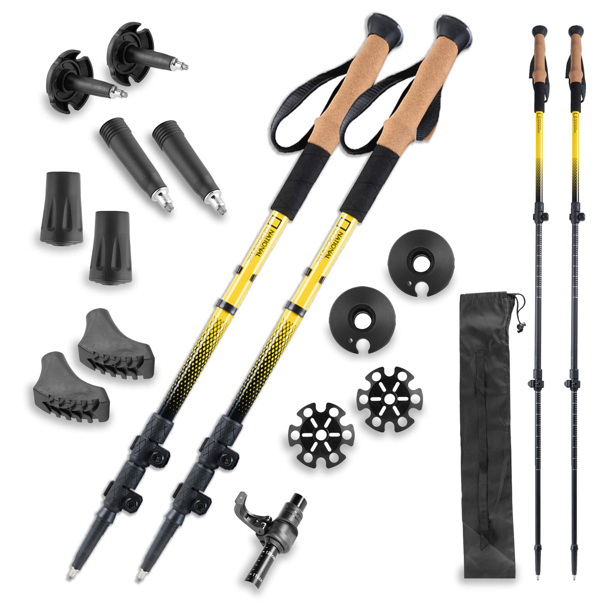 National Geographic Carbon Trekking Poles Set from Explore Scientific