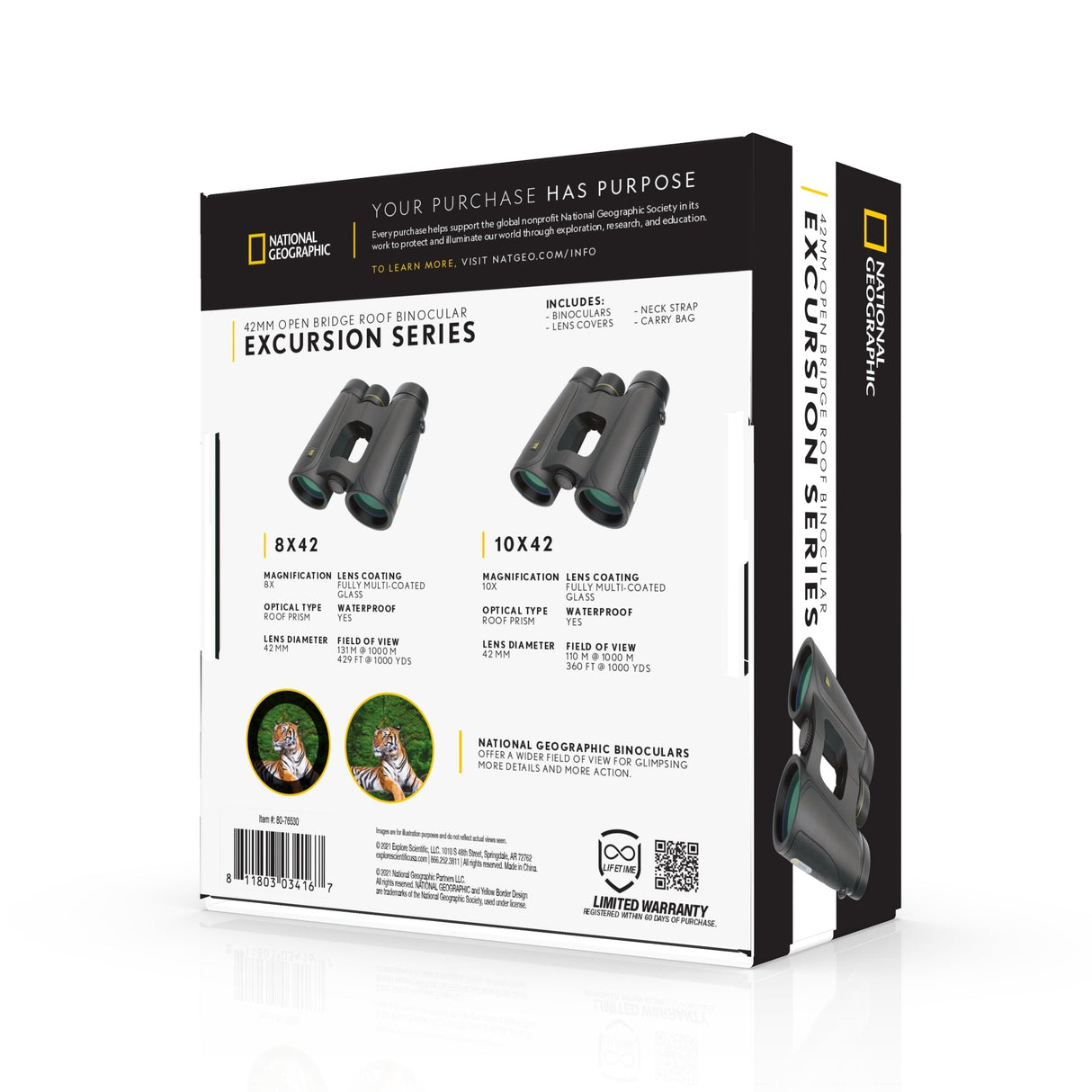 National Geographic Excursion Series 10x42 Binoculars from Explore Scientific