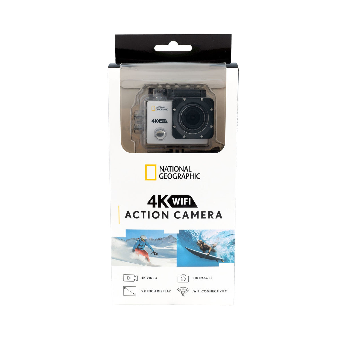 National Geographic 4K Action Camera with WiFi from Explore Scientific