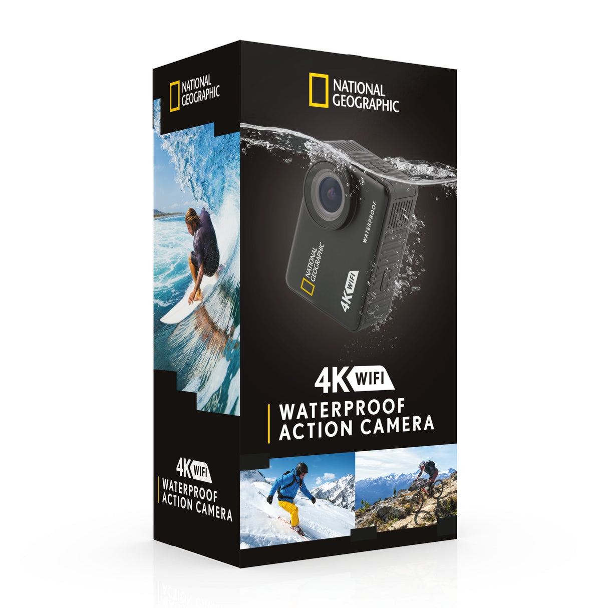 National Geographic 4K Waterproof Action Camera with WiFi from Explore Scientific