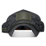 American Flag PVC Waterproof Weekender Snapback from Combat Iron Apparel