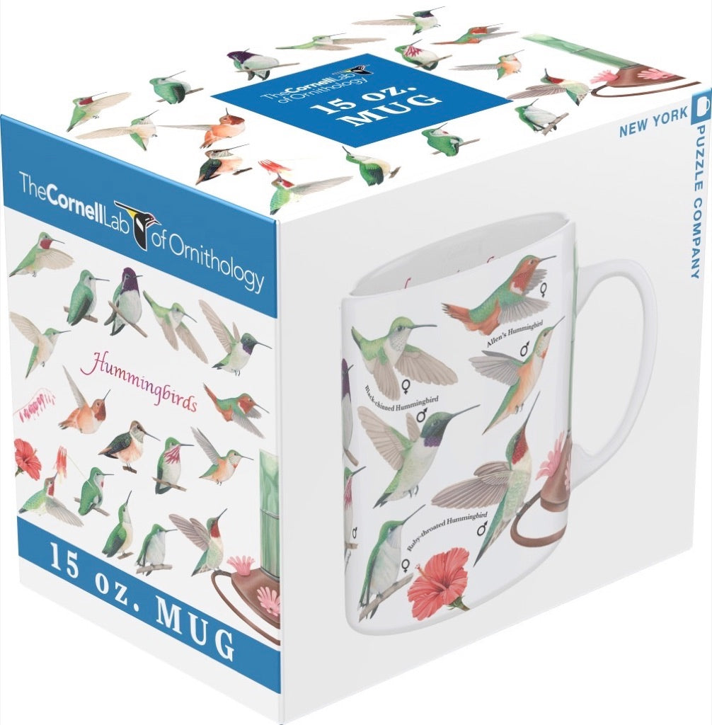 Hummingbirds Mug from New York Puzzle Company
