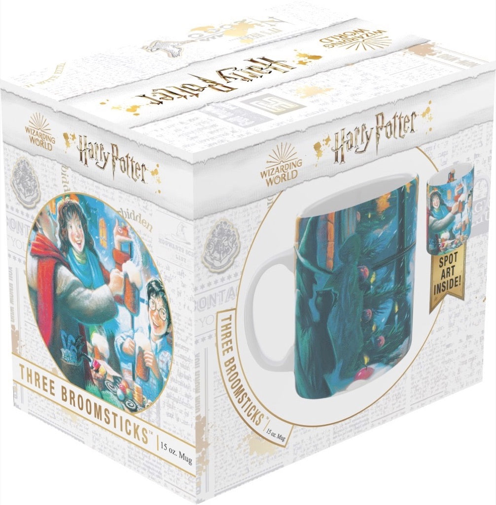 Three Broomsticks Mug from New York Puzzle Company