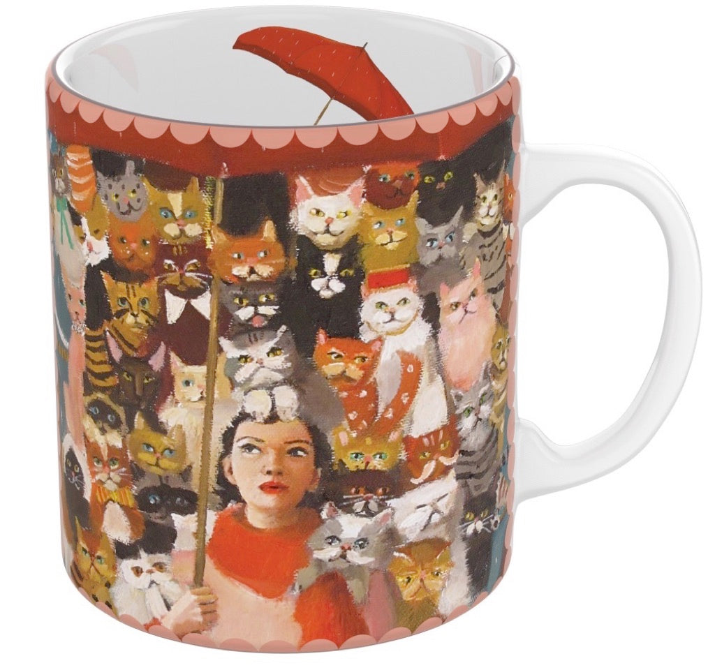 Cat Countess Mug from New York Puzzle Company