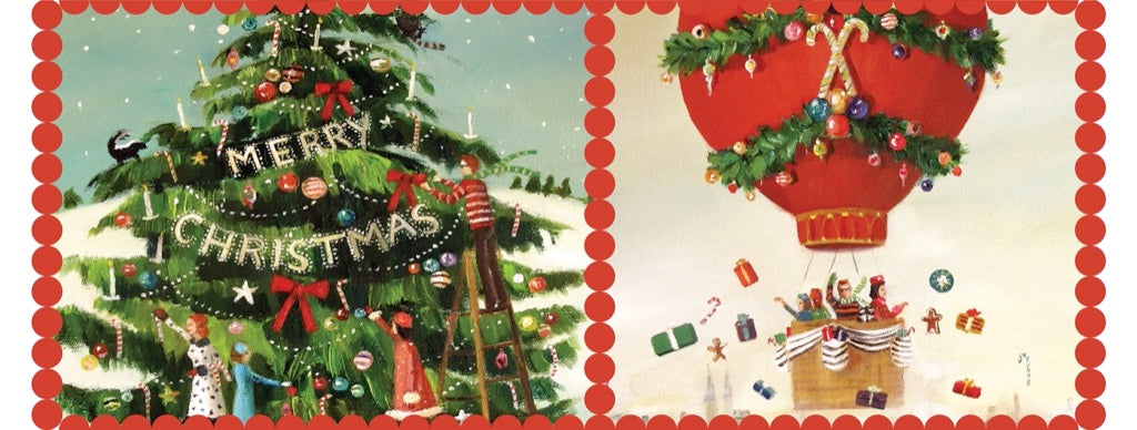 Christmas Greetings Mug from New York Puzzle Company