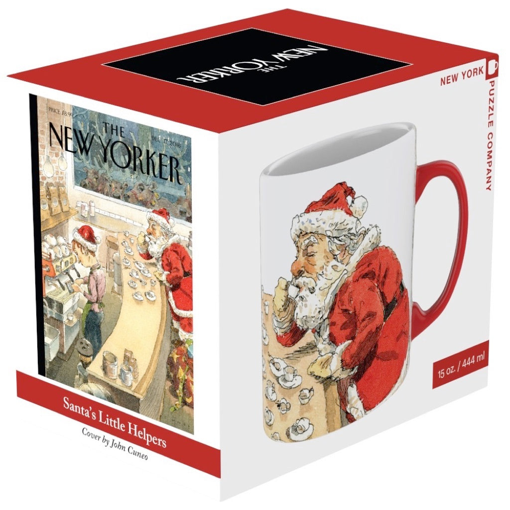 Santa's Little Helpers Mug from New York Puzzle Company