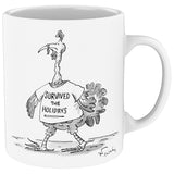 Holiday Survival Mug from New York Puzzle Company