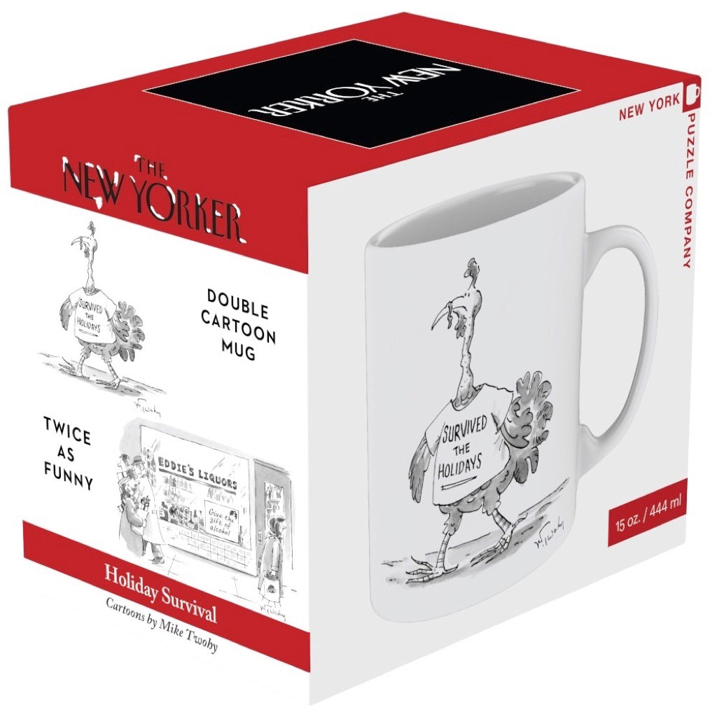 Holiday Survival Mug from New York Puzzle Company