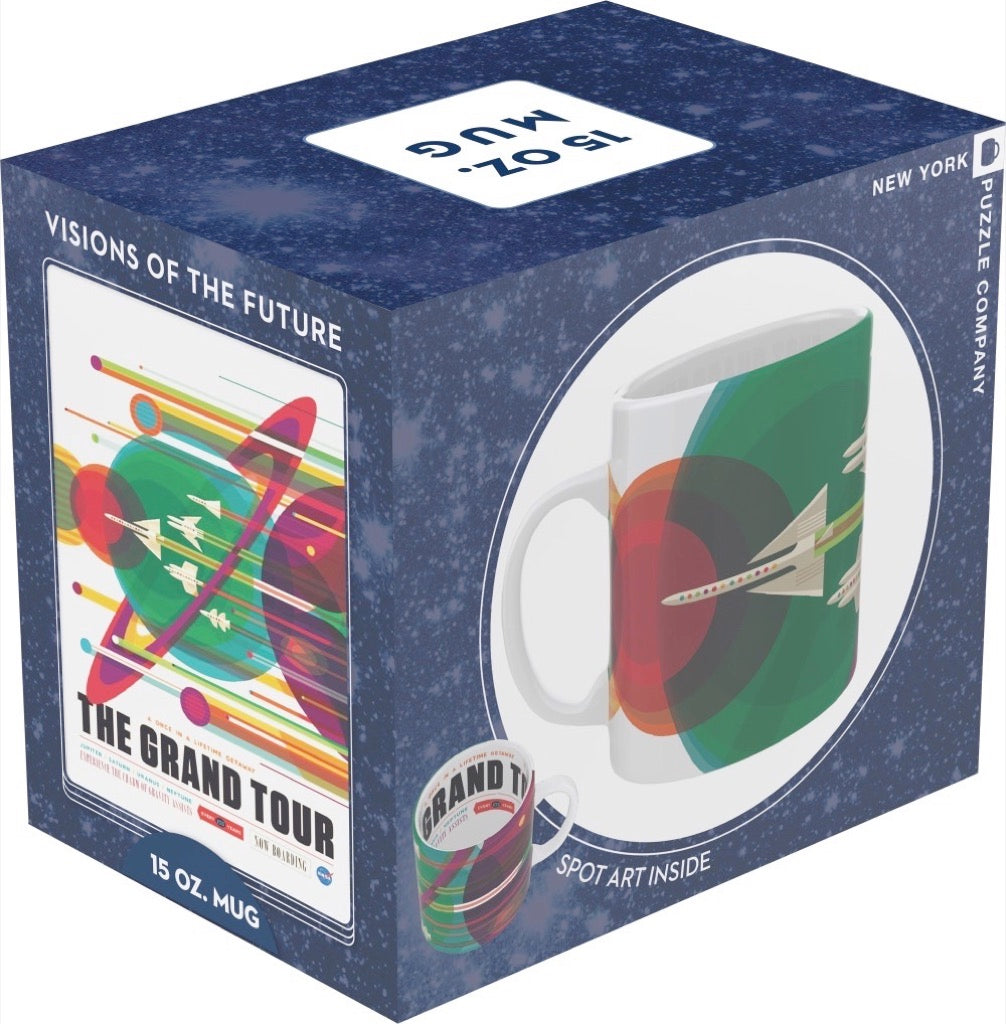 The Grand Tour Mug from New York Puzzle Company