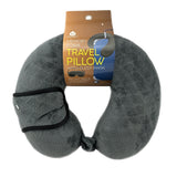 Memory Foam Travel Pillow with Sleep Mask from Pursonic