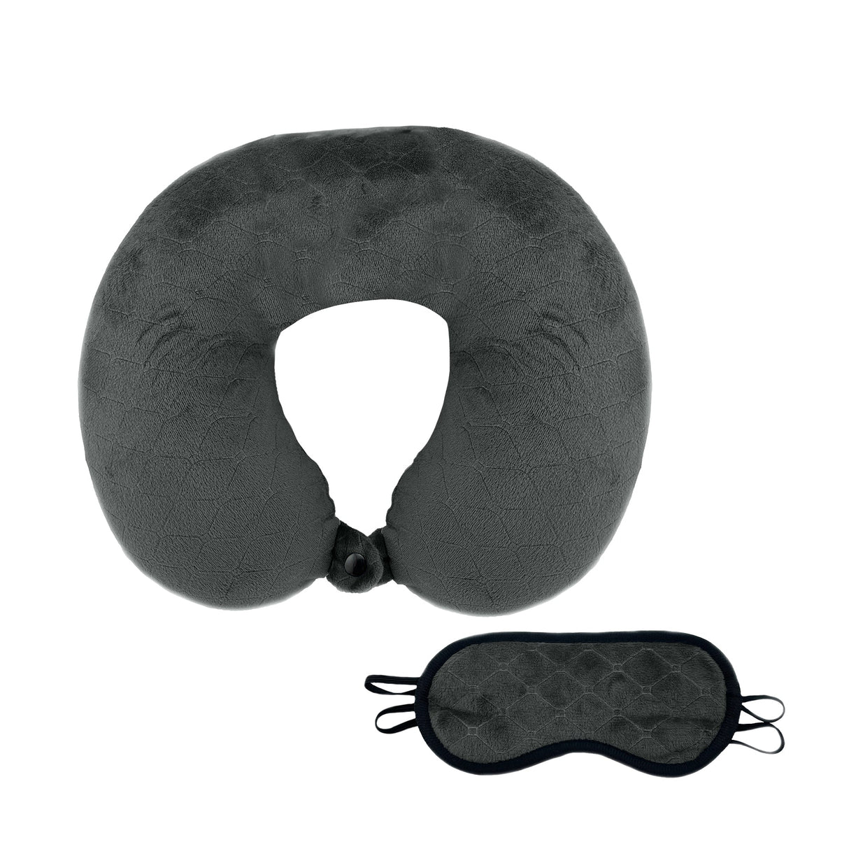 Memory Foam Travel Pillow with Sleep Mask from Pursonic