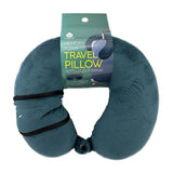 Memory Foam Travel Pillow with Sleep Mask from Pursonic