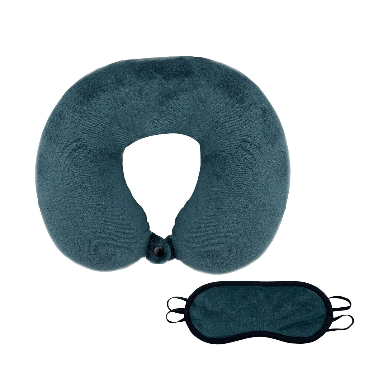 Memory Foam Travel Pillow with Sleep Mask from Pursonic
