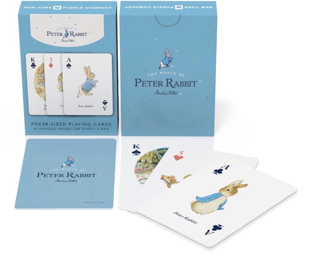 Beatrix Potter Playing Cards from New York Puzzle Company