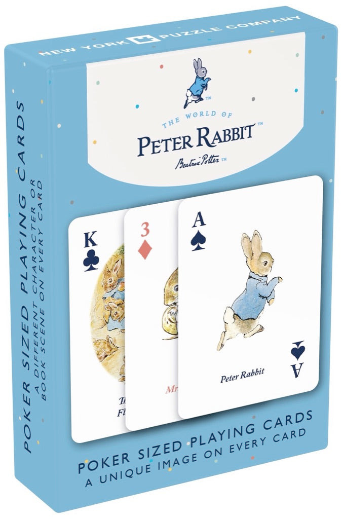 Beatrix Potter Playing Cards from New York Puzzle Company