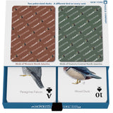 Cornell Birds Double Deck Playing Cards from New York Puzzle Company