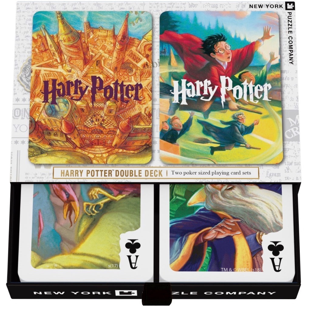 Harry Potter Double Deck Playing Cards from New York Puzzle Company