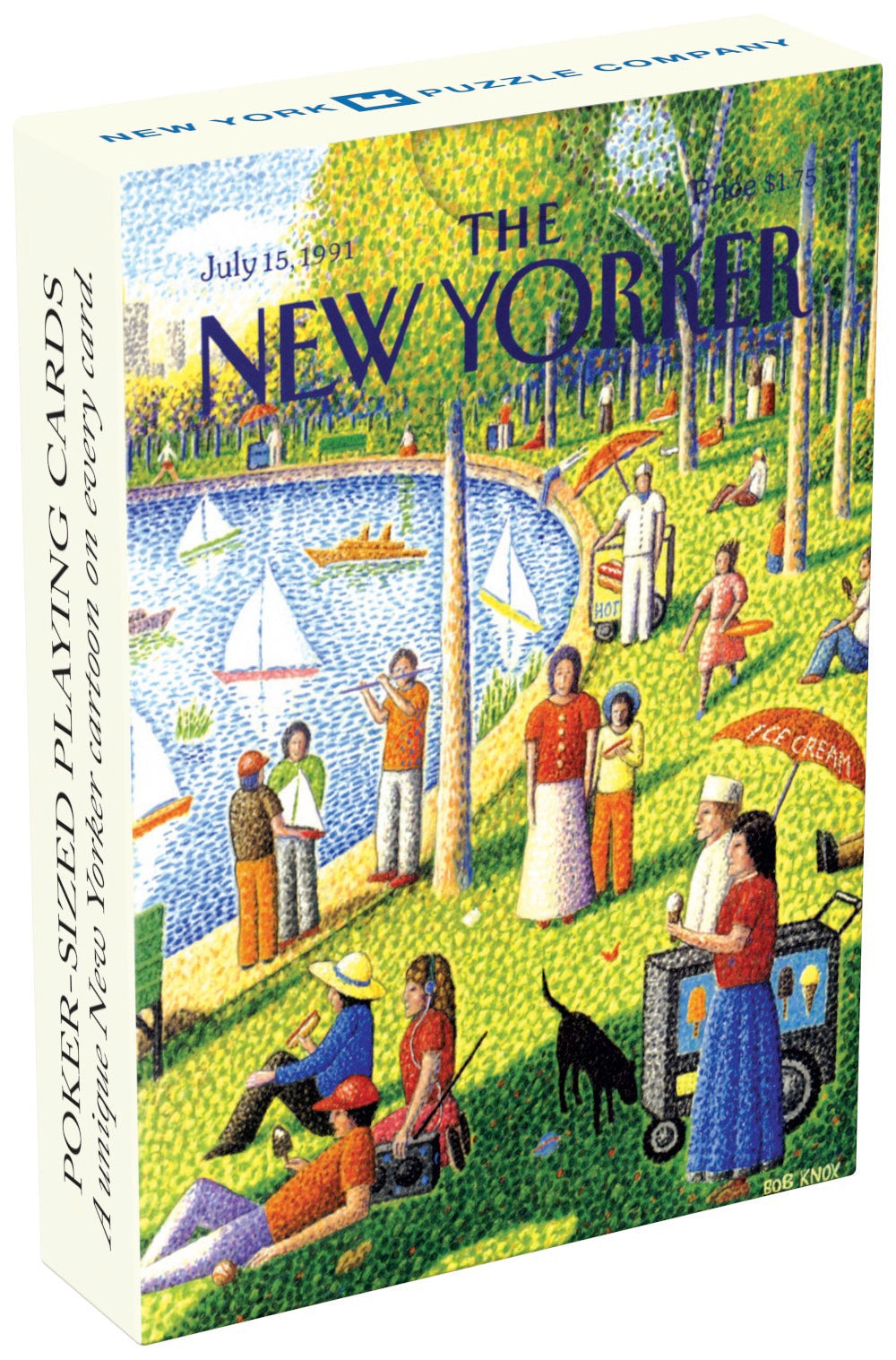 Fine Arts Cartoons Playing Cards From New York Puzzle Company