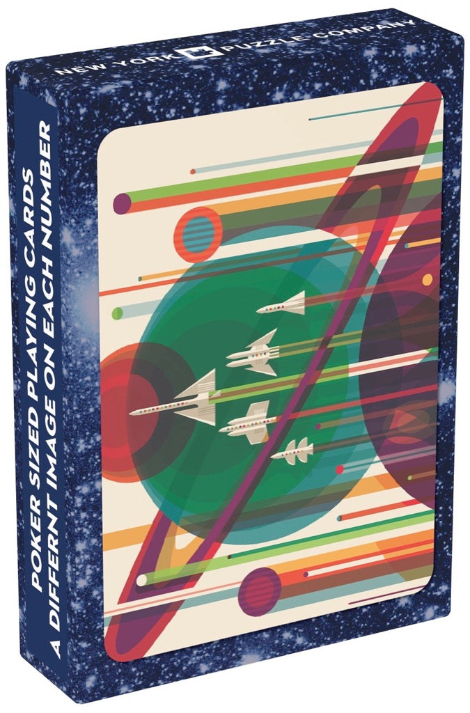 Visions of the Future Playing Cards from New York Puzzle Company