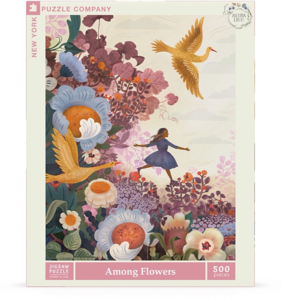 Among Flowers from New York Puzzle Company