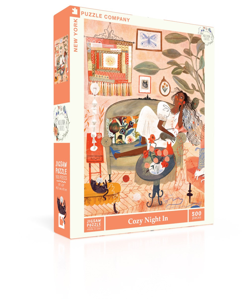 Cozy Night In From New York Puzzle Company