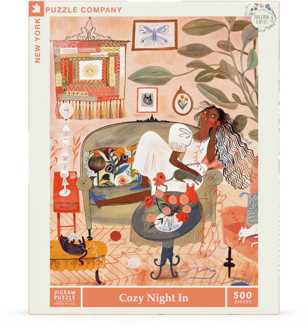 Cozy Night In From New York Puzzle Company