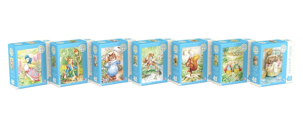Beatrix Potter Mini Puzzle Collector's Set from New York Puzzle Company