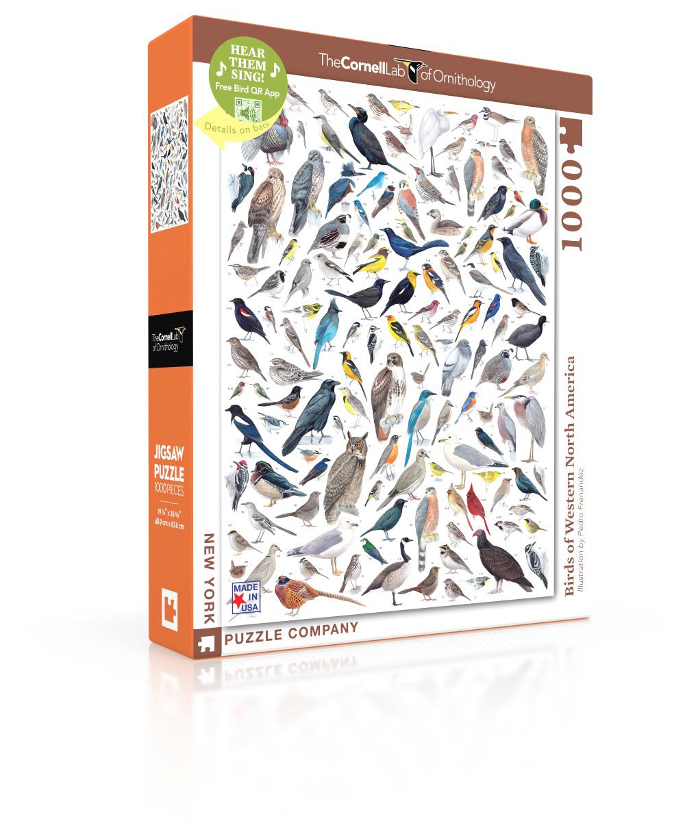 Birds of Western North America From New York Puzzle Company