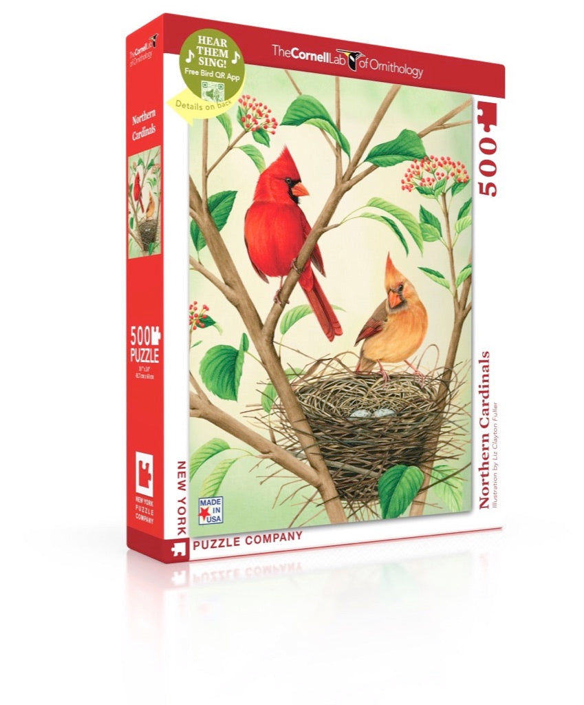 Northern Cardinals from New York Puzzle Company