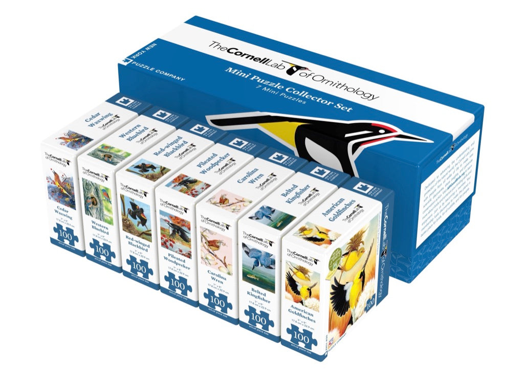 Cornell Birds Mini Puzzle Collector's Set from New York Puzzle Company