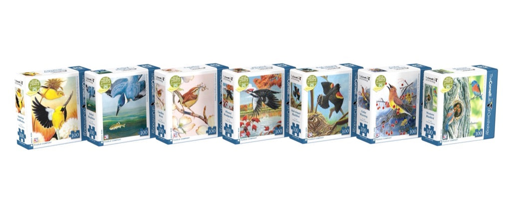 Cornell Birds Mini Puzzle Collector's Set from New York Puzzle Company