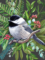 Black-capped Chickadee From New York Puzzle Company
