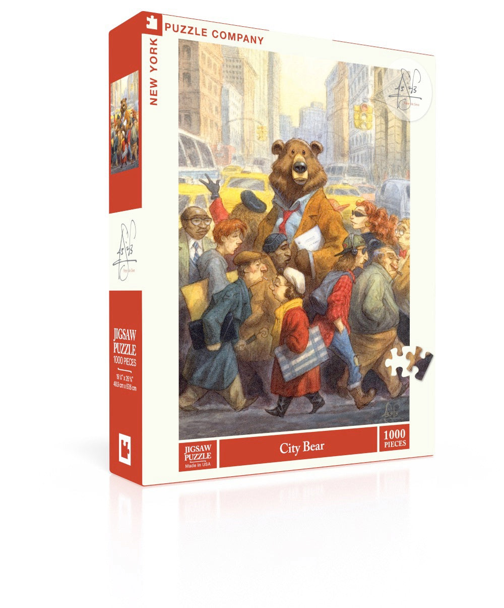 City Bear From New York Puzzle Company