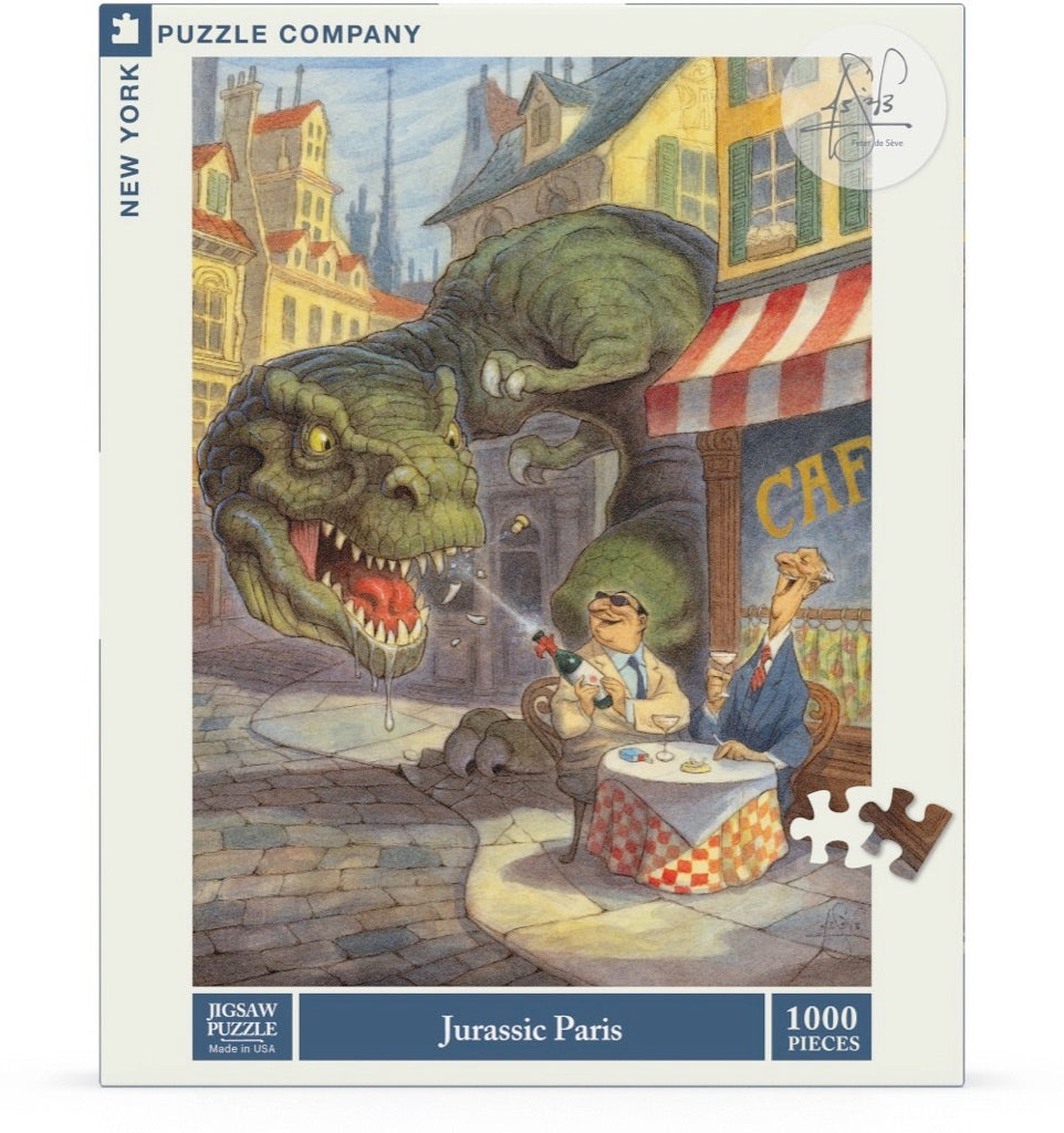 Jurassic Paris from New York Puzzle Company