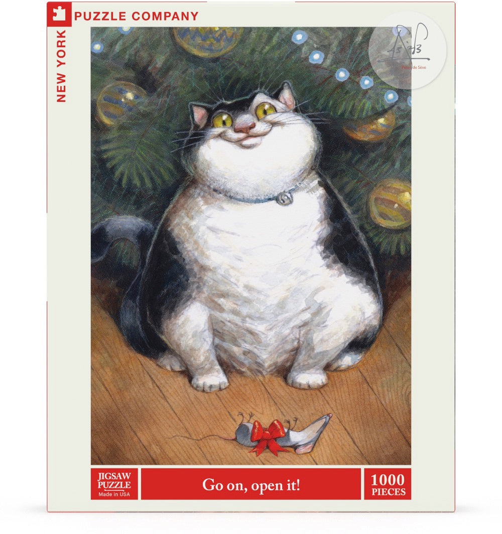 Go on, open it! From New York Puzzle Company
