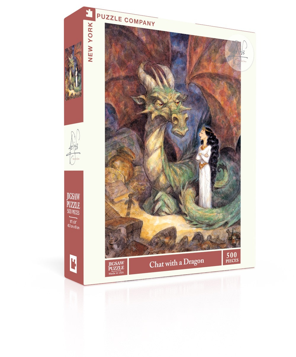 Chat with a Dragon From New York Puzzle Company