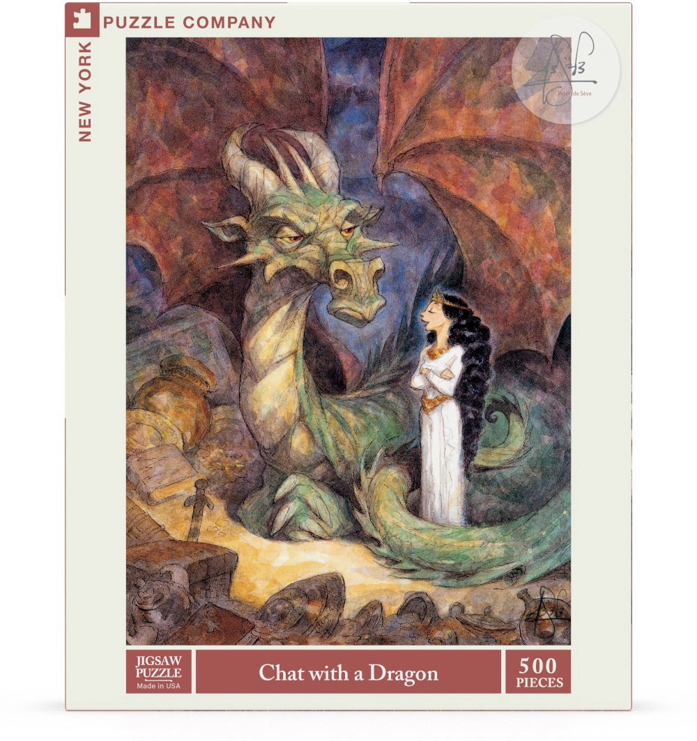 Chat with a Dragon From New York Puzzle Company