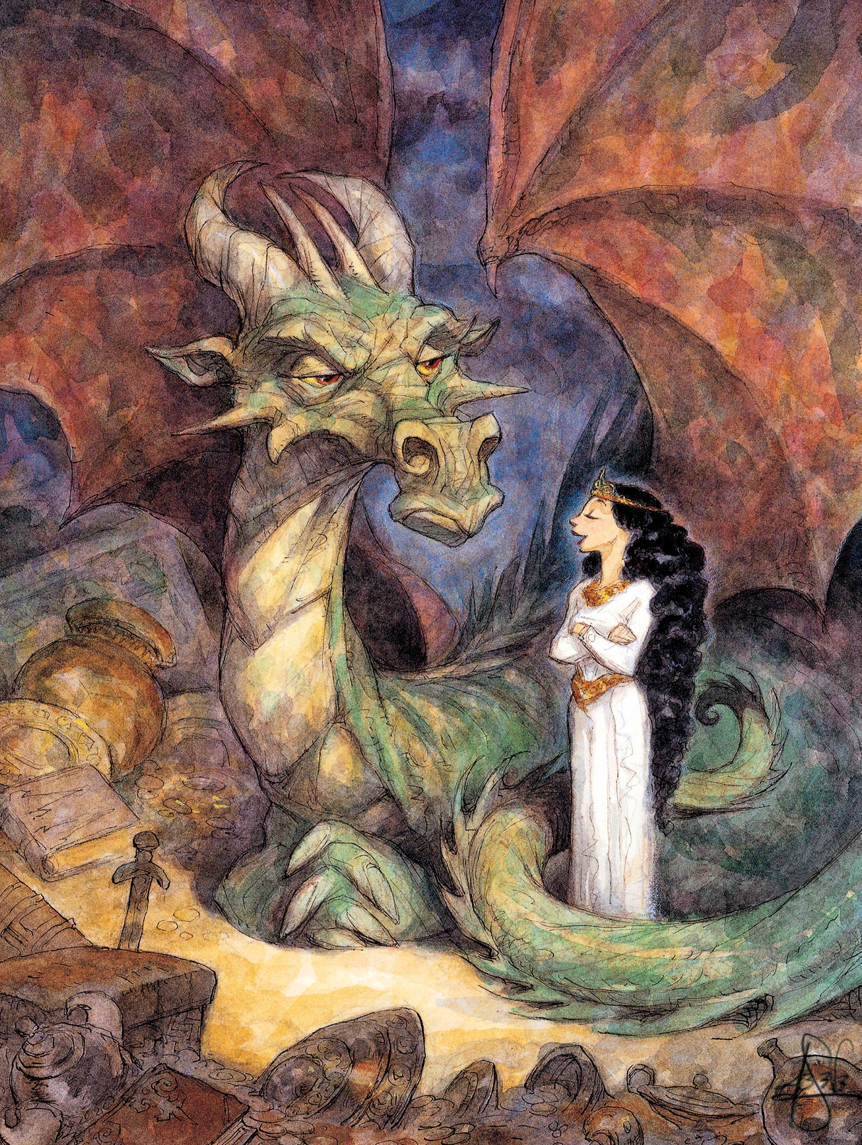 Chat with a Dragon From New York Puzzle Company
