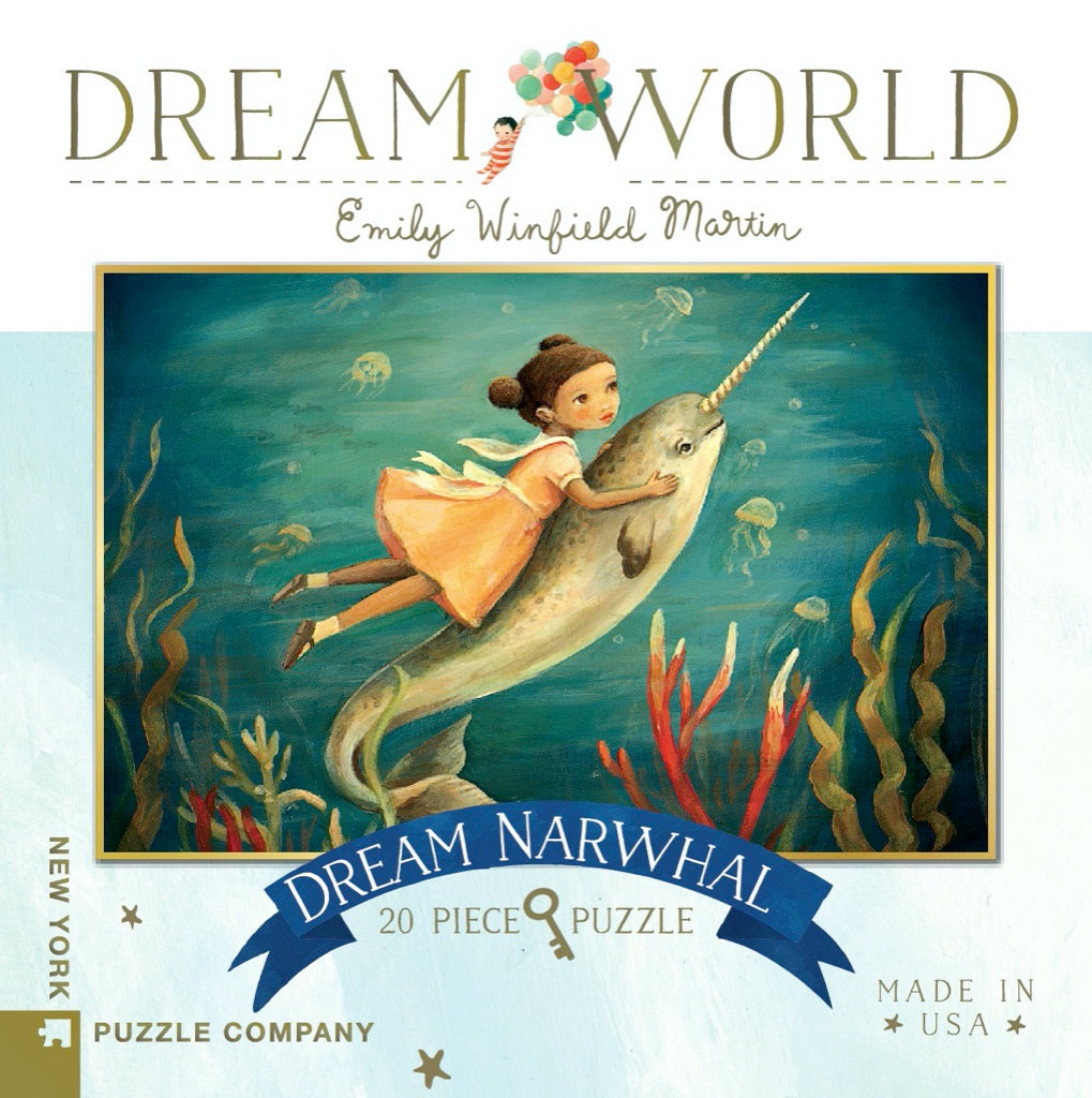 Dream Narwhal Mini From New York Puzzle Company