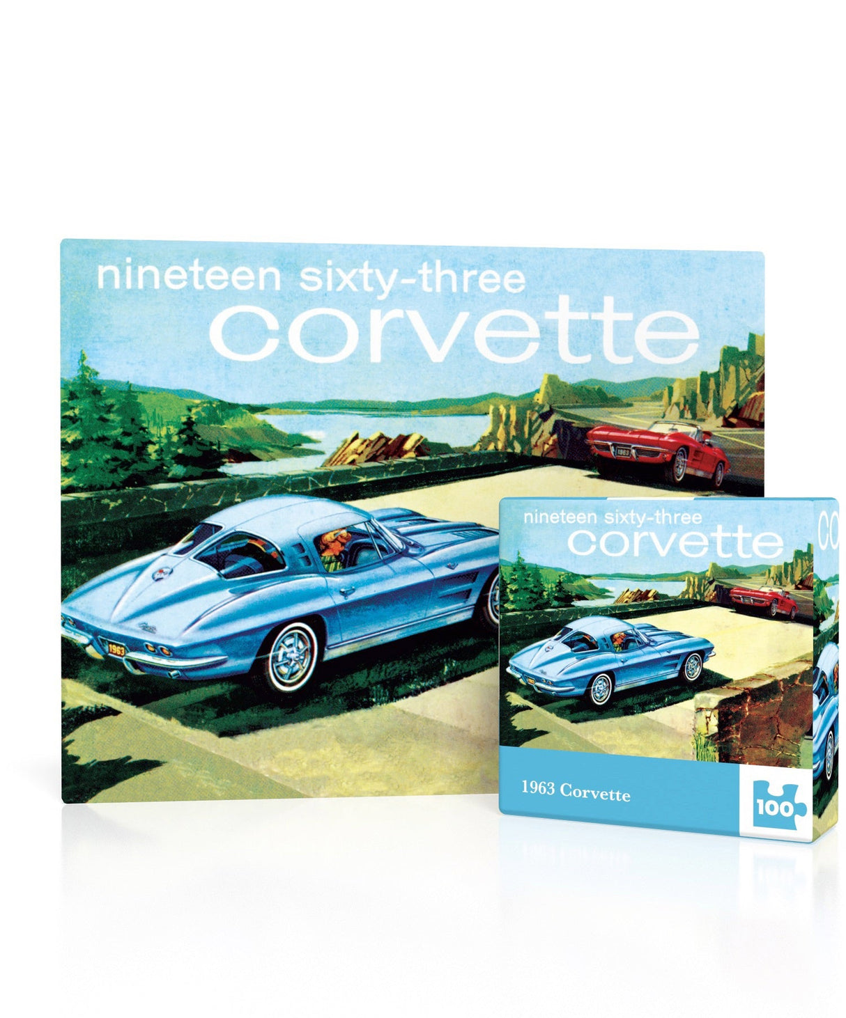 Corvette Mini 1963 From New York Puzzle Company