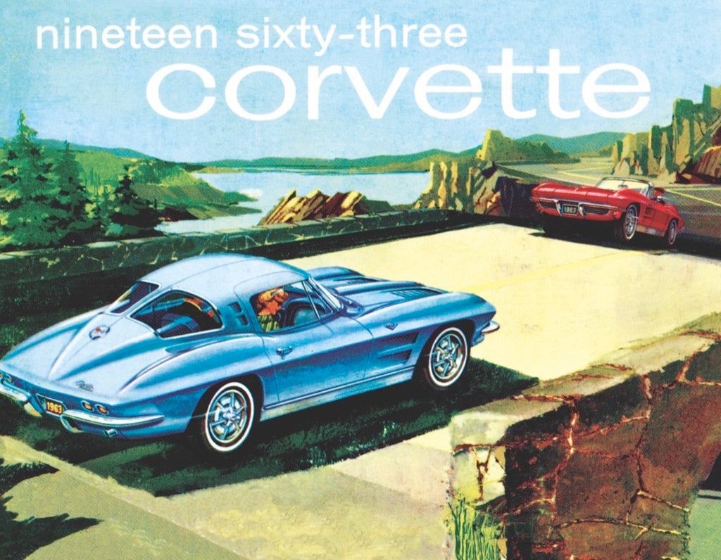 Corvette Mini 1963 From New York Puzzle Company